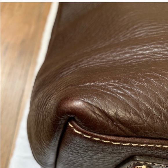 Dooney & Bourke Leather Hobo Tote - Picture 8 of 8